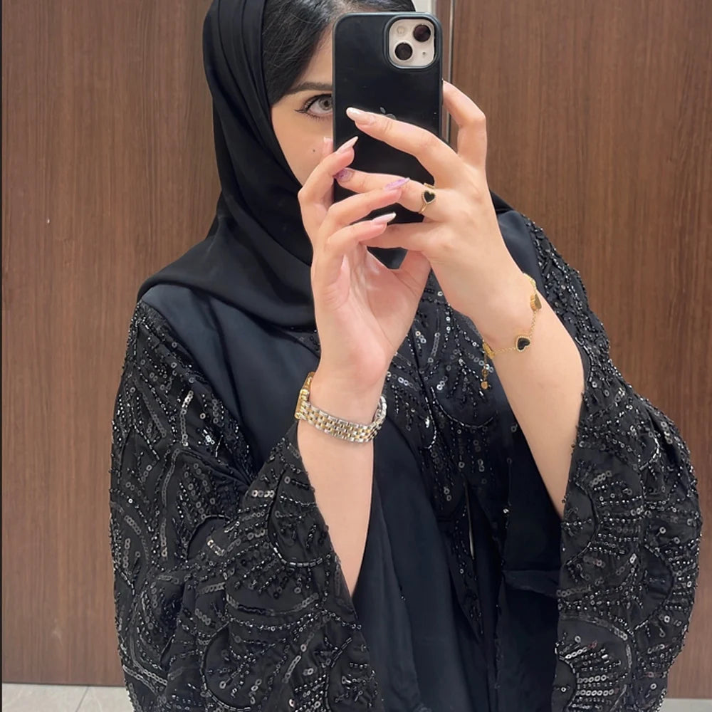 Luxury Black Abaya Ramadan