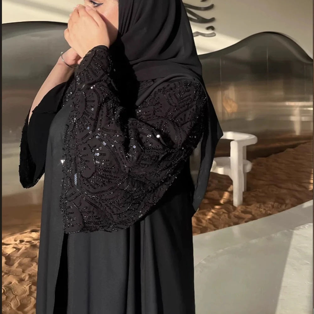 Luxury Black Abaya Ramadan