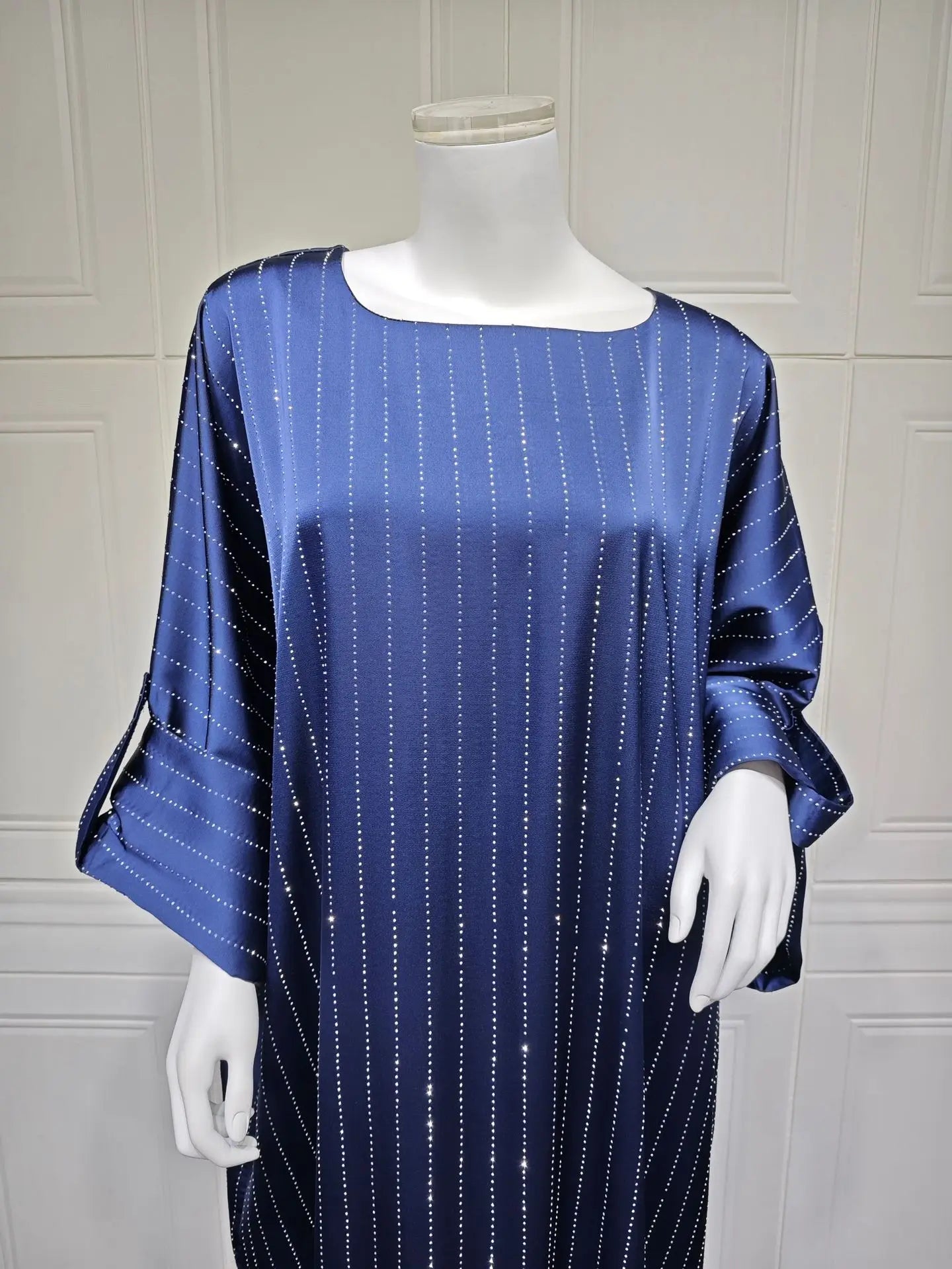 Muslim Abaya Satin Dress