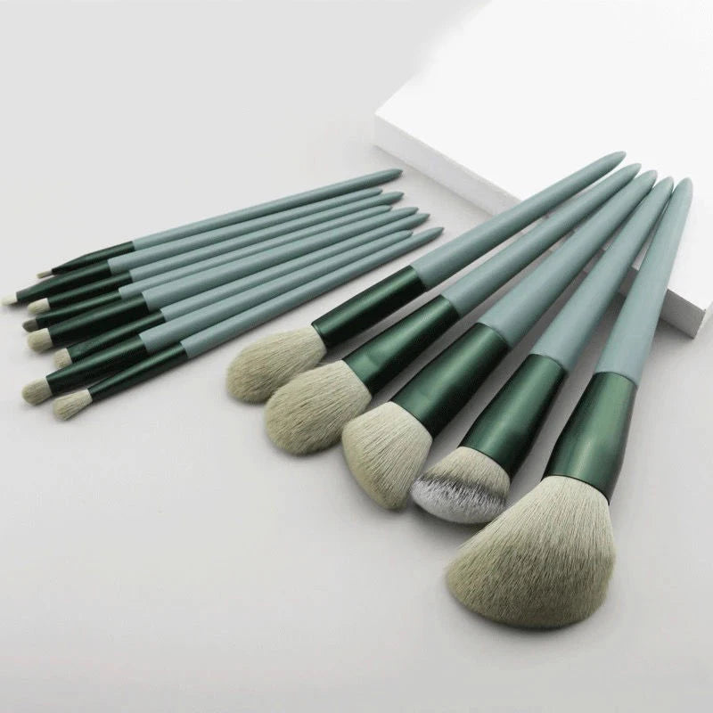 (Copy) 13 PCS Makeup Brushes Set Eye Shadow Foundation Women Cosmetic Brush Eyeshadow Blush Beauty Soft Make Up Tools Bag